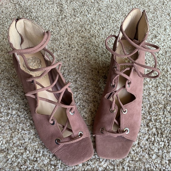 Vince Camuto Nahara Sandal Pink - Picture 2 of 5